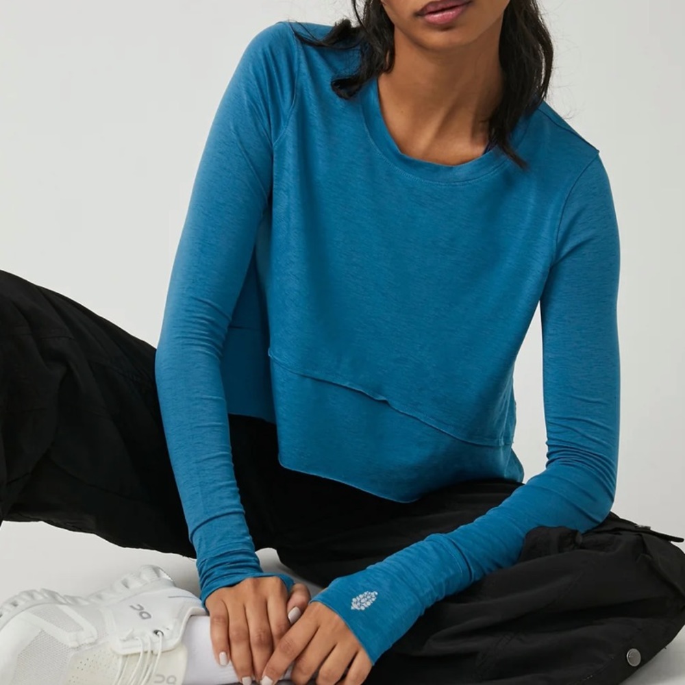 NWT | Free People | Breezy Tempo Top